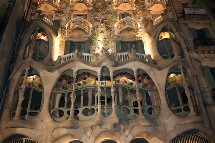 Gaudi's Casa Batllo, Barcelona